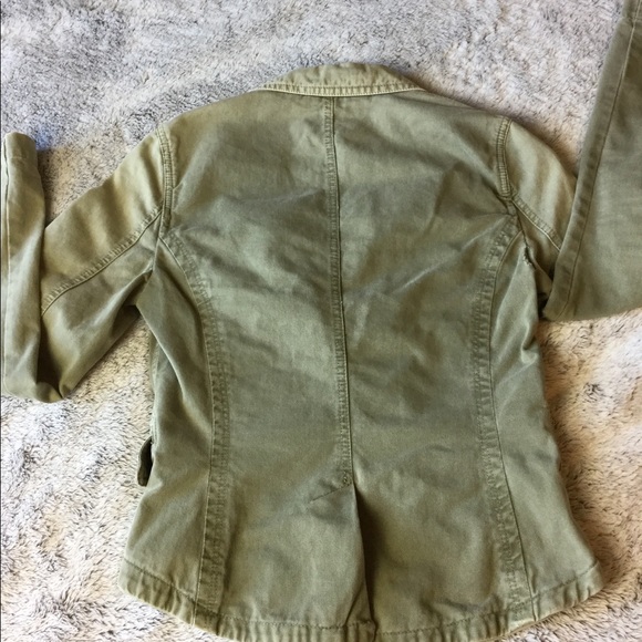 Zara crop military jacket with embroidery XS - Picture 3 of 8